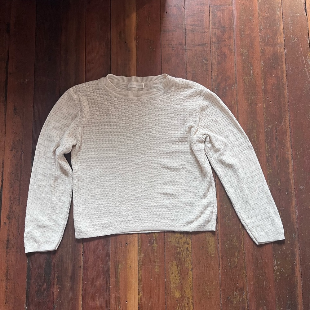 Micaela Greg zigzag knit sweater